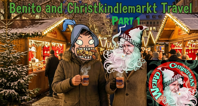 Podcast! Benito and Christkindlemarkt travel